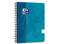 Notesbog A5+ Oxford Touch´ turkis kvadreret 5x5mm 90g m/140 sider