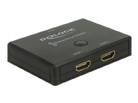 Bilde av Delock Hdmi 2 - 1 Switch Bidirectional 4k 60 Hz - Video/audio Switch - 2 X Hdmi - Stasjonær