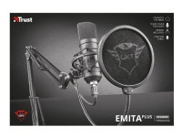 Trust Gaming GXT 252+ Emita Plus - Mikrofon - USB TV, Lyd & Bilde - Hodetelefoner & Mikrofoner