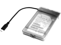 USB-C 3.1 Gen2 HDD Adapter, up to 12.5mm, 10Gbps, black PC tilbehør - Skjermer og Tilbehør - Øvrig tilbehør