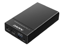 USB 3.0 Twobay external cabinett up to 9.5mm 5 Gbps black PC tilbehør - Skjermer og Tilbehør - Øvrig tilbehør