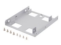 Produktfoto för Deltaco monteringsram, 2,5" HDD till 3,5", silver