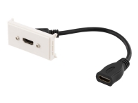 DELTACO VR-315 – Strömuttag – HDMI – vit