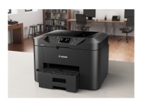 Canon MAXIFY MB2750 – Multifunktionsskrivare – färg – bläckstråle – A4 (210 x 297 mm) Legal (216 x 356 mm) (original) – A4/Legal (media) – upp till 22 sidor/minut (kopiering) – upp till 24 ipm (bilder per minut) (utskrift) – 500 ark – 33.6 Kbps – USB 2.0 LAN Wi-Fi(n) USB-värd