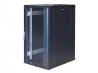 TOTEN System G 19 cabinet 22U 600×800 glass front door perforate