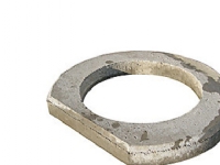 Toppring av betong 50mm – med skärande kant. ø330mm