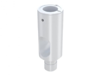 Multibrackets M - Monteringskomponent (rørforlengelse) - aluminium / plast - hvit - armmonterbar