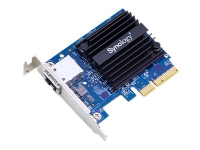 Synology E10G18-T1 – Nätverksadapter – PCIe 3.0 x4 låg profil – 10Gb Ethernet x 1 – för Disk Station DS1618  RackStation RS1219 RS2418 RS2818 RS3618 RS818