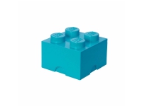 LEGO Storage Brick 4 – Förvaringsbox – mellanblå