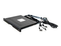 Avocent Local Rack Access – KVM-konsol – USB – 19 (18.5 visbar) – kan monteras i rack – 1366 x 768 @ 60 Hz – 250 cd/m² – 1000:1 – VGA – 1U