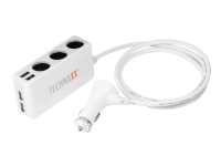 Technaxx TE11 – Strömadapter för bil – 120 Watt – 2.4 A (USB cigarettändare)
