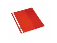 Tilbudsmappe Bantex A4+ PP med lomme rød (25 stk.)