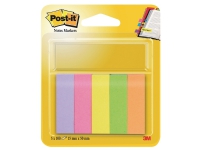 Post-it® anteckningsmarkerare 5 olika färger 5 x förpackning med 100 ark