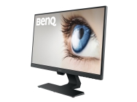 BenQ GW2480 - LED-skjerm - 23.8 - 1920 x 1080 Full HD (1080p) @ 60 Hz - IPS - 250 cd/m² - 1000:1 - 5 ms - HDMI, VGA, DisplayPort - høyttalere - svart PC tilbehør - Skjermer og Tilbehør - Skjermer