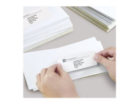 Avery - Hvit - A4 (210 x 297 mm) 1625 etikett(er) (25 ark x 65) adresselapper Papir & Emballasje - Emballasje - Etiketter og etiketter