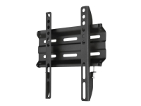 Hama FIX TV Wall Bracket – Konsol – för LCD-TV – stål – svart – skärmstorlek: 19-48 – väggmonterbar