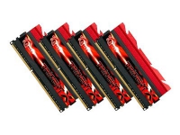 G.Skill TridentX Series – DDR3 – sats – 32 GB: 4 x 8 GB – DIMM 240-pin – 2400 MHz / PC3-19200 – CL10 – 1.65 V – ej buffrad – icke ECC