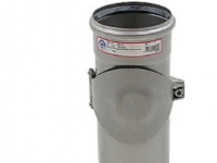 Blücher access pipe 110mm long ss/304