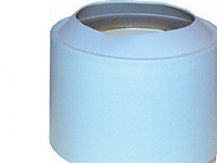 Klosettilslutning Excentrisk - Tilslutn.M/hvid Kappe 97-108mm Rørlegger artikler - Baderommet - Tilbehør til toaletter