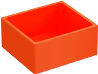 WIBE GROUP Endebeskyttelse 28D orange plast