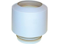 Klosettilslutning Koncentrisk - Tilslutn.M/hvid Kappe 97-108mm Rørlegger artikler - Baderommet - Tilbehør til toaletter