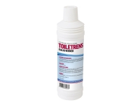 Toiletrens - kalkfjerner Cleanline 0,75l. Svanemærket. Fjerner kalk i toiletter, urinaler, håndvask på fliser m.m.