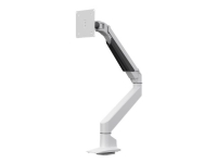 Multibrackets M VESA Gas Lift Arm Single HD – Monteringssats – justerbar arm – för LCD-display – aluminium – vit – skärmstorlek: 15-32 – disk-monteringsbar