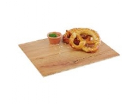 Serveringsplade 1/2 GN 32.5x26.5 cm Melamin Egetræslook,stk Catering - Engangstjeneste - Fat & kurver