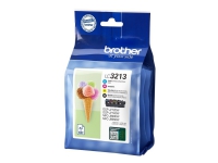 Brother LC3213 - 4-pack - svart, gul, cyan, magenta - original - blekkpatron - for Brother DCP-J772DW, DCP-J774DW, MFC-J890DN, MFC-J890DW, MFC-J890DWN, MFC-J895DW Skrivere & Scannere - Blekk, tonere og forbruksvarer - Blekk