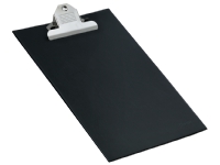 Bilde av Clipboard 36x22cm Sort - Med Jumboclip - Til Ophæng