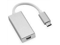 ROLINE 12.03.3225 0,1 m USB Type-C Mini DisplayPort Hankoppling Honkoppling Rak