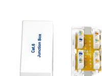 ROLINE Junction Box Cat.6, UTP, Hvit, Plast PC tilbehør - Kabler og adaptere - Nettverkskabler