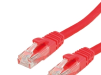 Value UTP Cable Cat.6 halogen-free red 1m UTP Rød