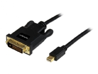 StarTech.com Konverteraradapterkabel för Mini DisplayPort till DVI på 3 m – mDP till DVI 1920×1200 – Svart – DisplayPort-kabel – Mini DisplayPort (hane) till DVI-D (hane) – 3.04 m – svart