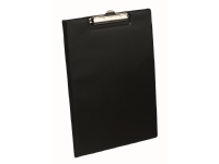 ELBA skriveetui Bantex, DIN A4, sort med penneholder, metallklemme, klembredde: 15 mm, - 1 stk (100202520) Arkivering - Arkiv bokser / Mapper - Utklippstavler