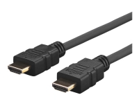 VivoLink Pro - HDMI-kabel med Ethernet - HDMI hann til HDMI hann - 2 m - svart - formstøpt, 4K-støtte PC tilbehør - Kabler og adaptere - Videokabler og adaptere