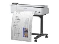 Epson SureColor SC-T3100 - 24 storformatskriver - farge - blekkskriver - Roll A1 (61,0 cm) - 2400 x 1200 dpi - Gigabit LAN, Wi-Fi(n), USB 3.0 - kutter Skrivere & Scannere - Storformatskrivere