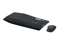 Produktfoto för Logitech MK850 Performance - Sats med tangentbord och mus - Bluetooth, 2.4 GHz - Nordisk