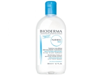 Bioderma Hydrabio H2O, Kvinner, 500 ml, Krevende hud, Beroligende, Rensende, Forfriskende, Regenererende, Flaske, 1 stykker