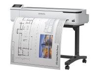 Epson SureColor SC-T5100 - 36 storformatskriver - farge - blekkskriver - Rull (91,4 cm) - 2400 x 1200 dpi - Gigabit LAN, Wi-Fi(n), USB 3.0 - kutter Skrivere & Scannere - Storformatskrivere