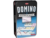 Tactic Domino Double 9, Førskole, Gutt/Jente, 5 år, 99 år, 47 mm, 115 mm Leker - Spill