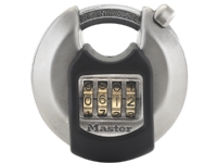 Bilde av Master Lock M40eurdnum, Tradisjonell, Kombinasjonslås, Sort, Rustfritt Stål, Rustfritt Stål, 4 Sifre, 7 Cm