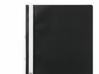 Durable Clear View Folder, Sort, PVC, A4 Arkivering - Presentasjonsmapper & omslag - Presentasjonsmapper