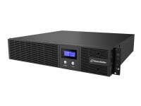 PowerWalker VI 3000 RLE - UPS (kan monteres i rack) - AC 230 V - 1800 watt - 3000 VA - 7.2 Ah - RS-232, USB - utgangskontakter: 8 PC & Nettbrett - UPS