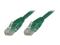 MicroConnect – Nätverkskabel – RJ-45 (hane) till RJ-45 (hane) – 7.5 m – UTP – CAT 6 – grön