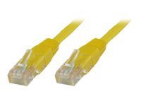 MicroConnect – Nätverkskabel – RJ-45 (hane) till RJ-45 (hane) – 7.5 m – UTP – CAT 6 – gul