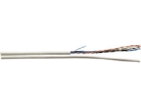 Datakabel NETCONNECT kat 6 U/UTP 2x(4x2xAWG23) 500m tromle, farve: hvid, CPR klasse: Dca s2-d2-a1 - (500 meter) PC tilbehør - Kabler og adaptere - Nettverkskabler