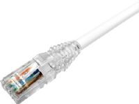 NETCONNECT Patchkabel cat 5e U/UTP längd: 5,0m färg: vit med LSZH-mantel