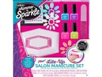 Shimmer N Sparkle Manicure Set with Nail Dryer