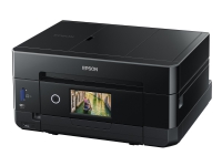 Epson Expression Premium XP-7100 Small-in-One – Multifunktionsskrivare – färg – bläckstråle – Legal (216 x 356 mm) (original) – A4/Legal (media) – upp till 11 sidor/minut (kopiering) – upp till 15.8 sidor/minut (utskrift) – 120 ark – USB 2.0 Gigabit LAN Wi-Fi(n) – svart